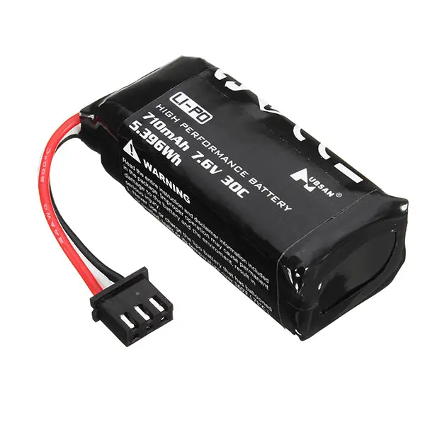 Hubsan H122d Rc Quadcopter Spare Parts 7.6V 710Mah Li-Po Battery H122d-16 1