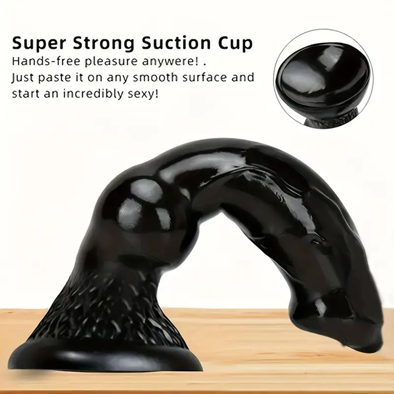 Huge Black Dog Penis Dildo. 1