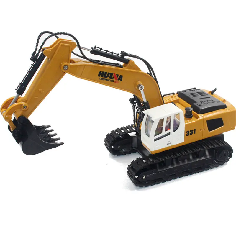 Huina Toys 1331 1/16 2.4G 9Ch Electric Rc Excavator Engineering Digging Truck Model 1