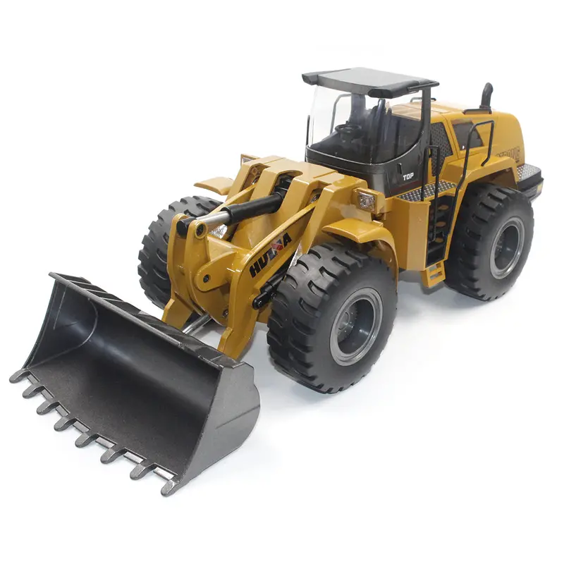 Huina Toys 583 6 Channel 1/18 Rc Metal Bulldozer Charging Rc Car Metal Edition 1