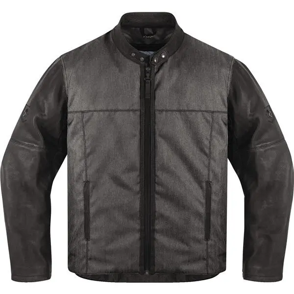 Icon Chamarra Piel/Textil Para Conducir En Moto 1