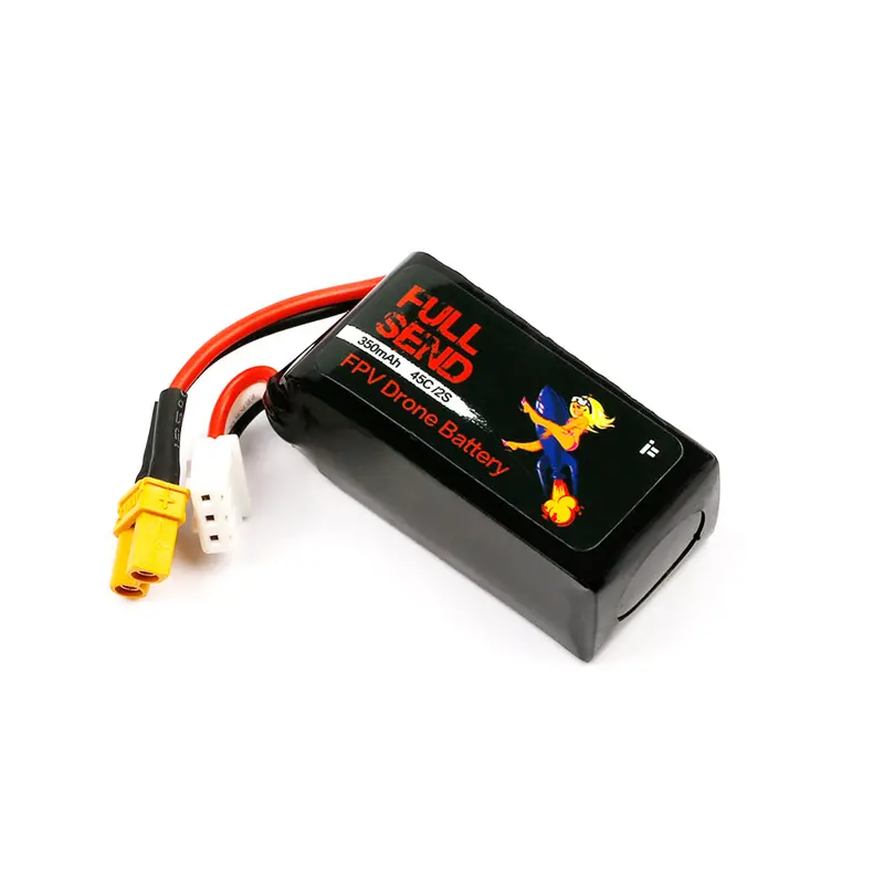 Iflight Fullsend 350Mah 7.4V 2S 45C Lipo Battery Xt30 Plug For Rc Fpv Racing Drone 1