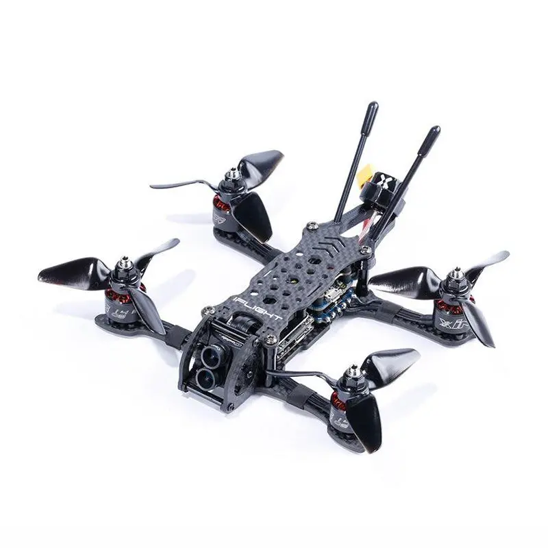 Iflight Ih3 4K Hd 2-4S 3 Inch Fpv Racing Drone Bnf/Pnp Caddx Tarsier 4K Cam Succex F7 35A Esc 25~500Mw Vtx 1