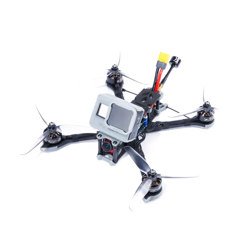 Iflight Nazgul5 227Mm 6S 5 Inch Fpv Racing Drone Bnf/Pnp Succex-E F4 Caddx Ratel Camera 45A Blheli_S Esc 2207 1700Kv Motor 1