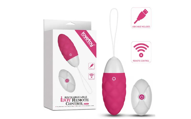 Ijoy Wireless Remote Control Rechargeable Egg Pink. 1
