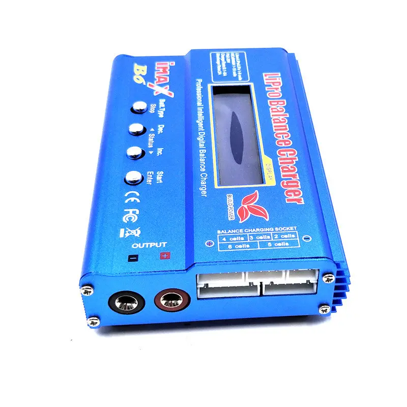 Imax B6 80W Lipo Battery Charger Lipro Balance Charger Imax B6 Charger Balance Charger Turnigy For Rc Helicopter 12V 6A Adapter 2