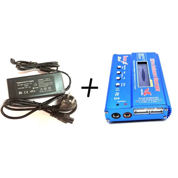 Imax B6 80W Lipo Battery Charger Lipro Balance Charger Imax B6 Charger Balance Charger Turnigy For Rc Helicopter 12V 6A Adapter 2
