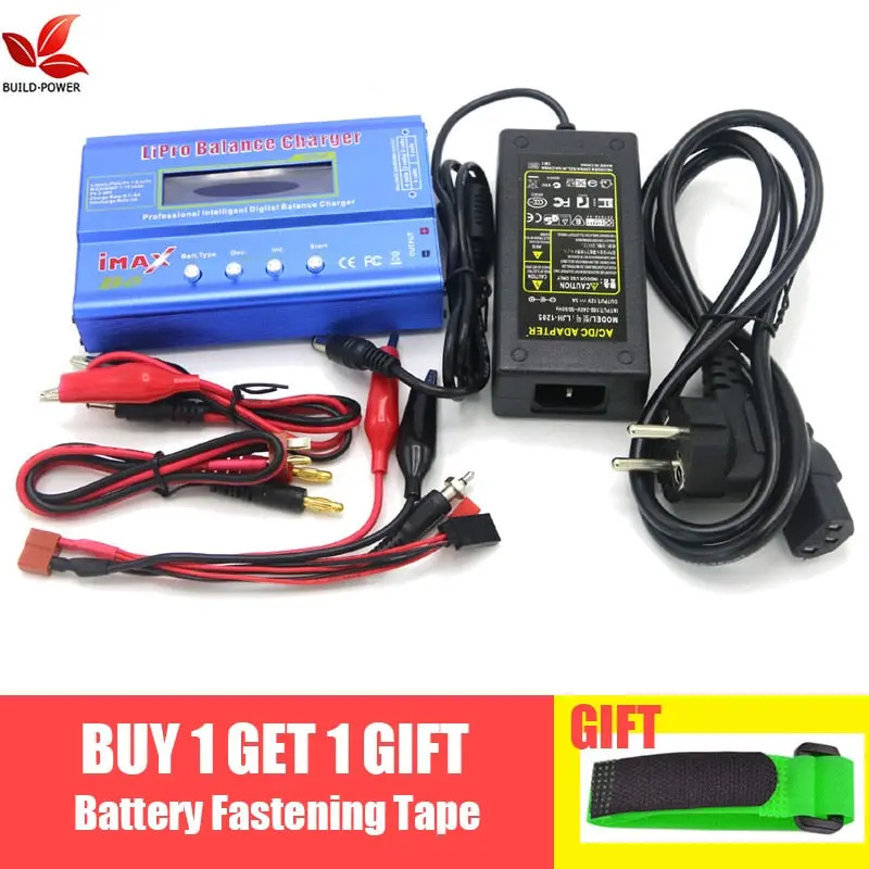 Imax B6 Digital Rc Lipo Nimh Battery Balance Charger+Ac Power 12V 5A Adapter Drop Free Shipping 1
