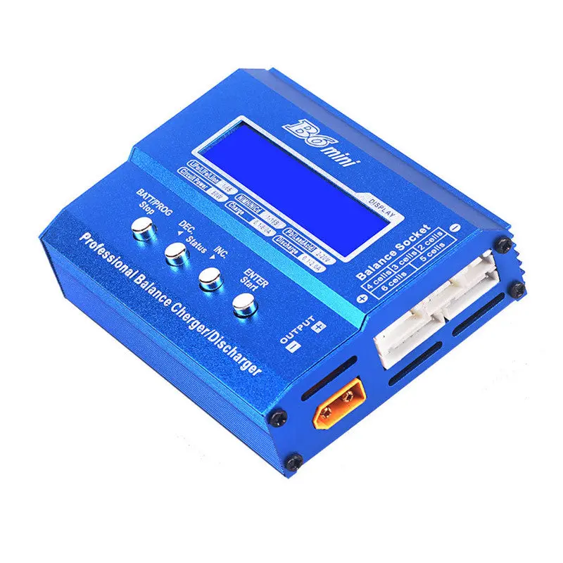 Imax B6 Mini 80W 5A Digital Dc Battery Balance Charger Xt60 Plug 1