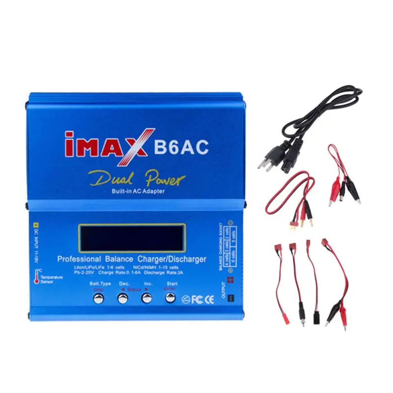 Imax B6ac 80W 6A Updated Balance Charger Discharge For Lipo/Li-Ion/Life/Nimh Battery 1