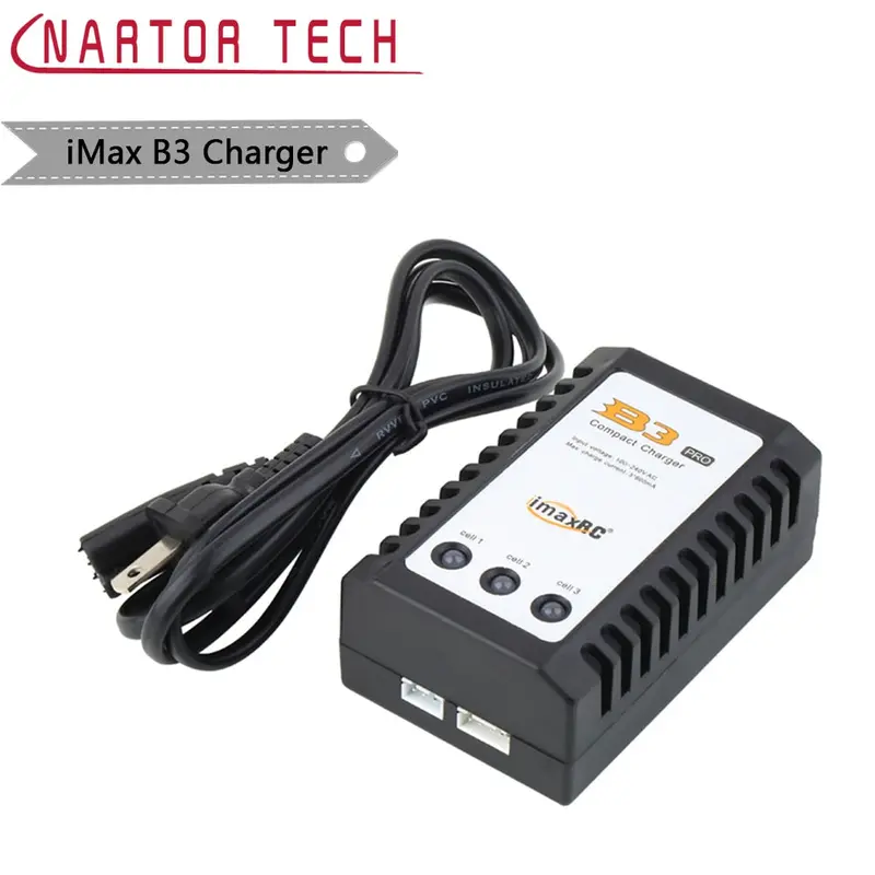 Imax Rc B3 Pro Compact Balance Charger For 2S 3S 7.4V 11.1V Lithium Lipo Battery 1