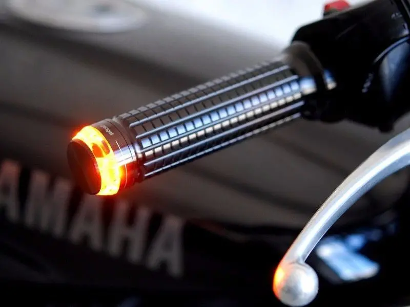 Indicador Led Para Manubrios De Motocilcletas 1
