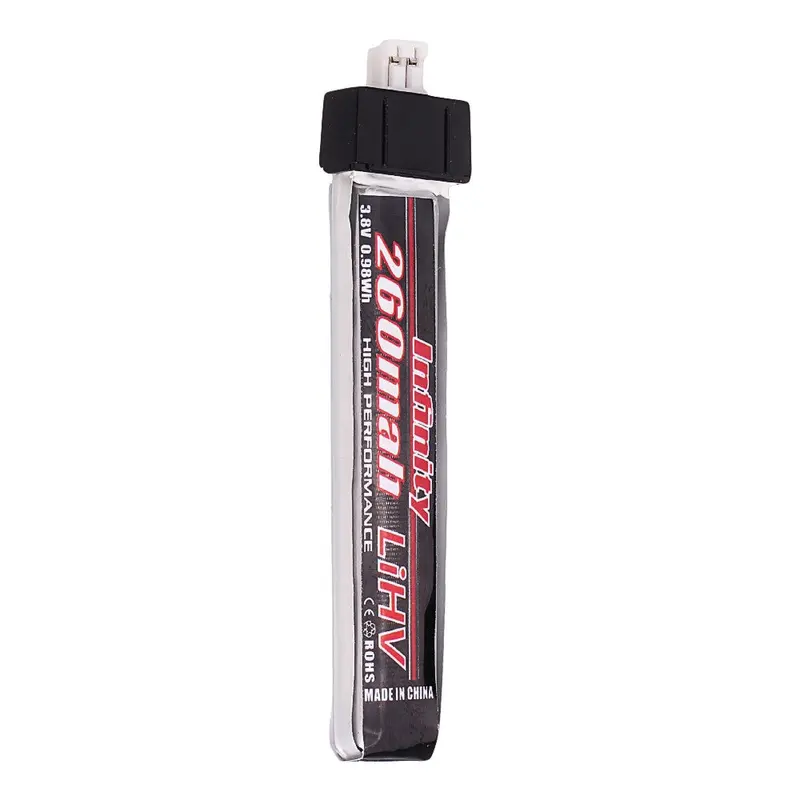 Infinity Jst 1.25 3.7V 260Mah 1S 30C Lightweight And High Density Lipo Battery For Rc Drone 1