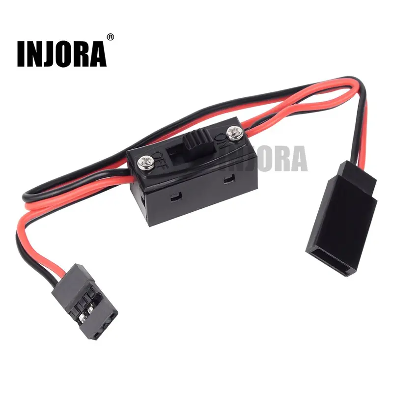 Injora Led Light Control Power Switch For Traxxas Trx4 Axial Scx10 90046 Tamiya Rc Model Car 1