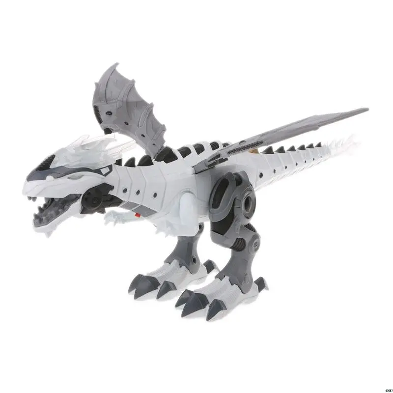 Interactive Dinosaur Dancing Walking Spray Mist Breathing Toy Child Gifts Robot Model Diy Toys 1