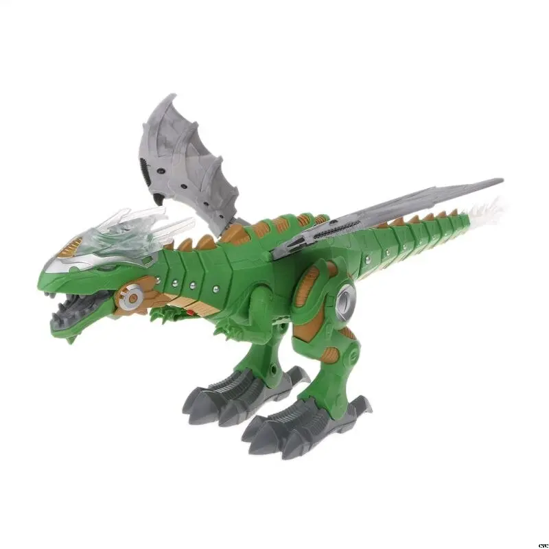 Interactive Dinosaur Dancing Walking Spray Mist Breathing Toy Child Gifts Robot Model Diy Toys 2