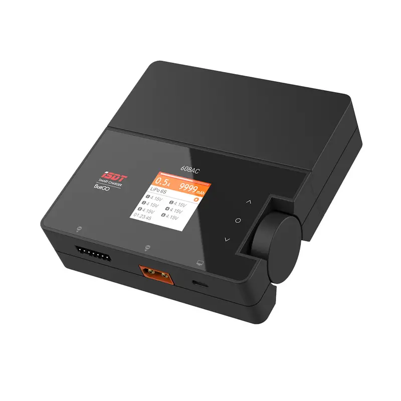 Isdt 608Ac Ac 60W Dc 200W 8A Battgo Smart Battery Charger Discharger With Detachable Power Supply 1