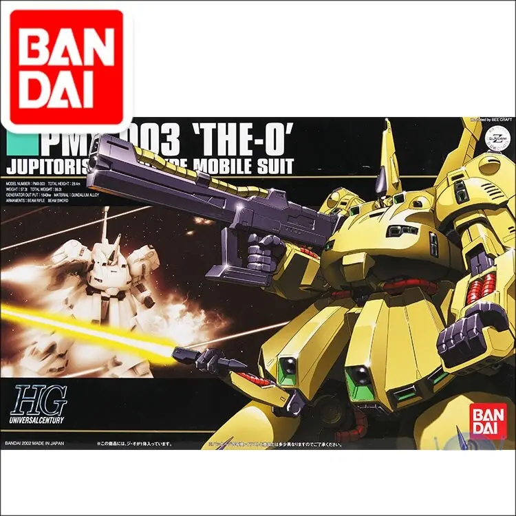 Japaness Gundam Model Hg 1/144 Pmx-003 The-O Hguc Mobile Suit Kids Toys Bandai 1