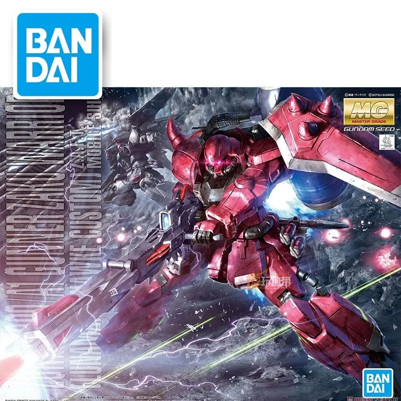 Japaness Original Gundam Mg 1/100 Model Zgmf-1000/A1 Zaku Warrior Gundam Mobile Suit Kids Toys 1