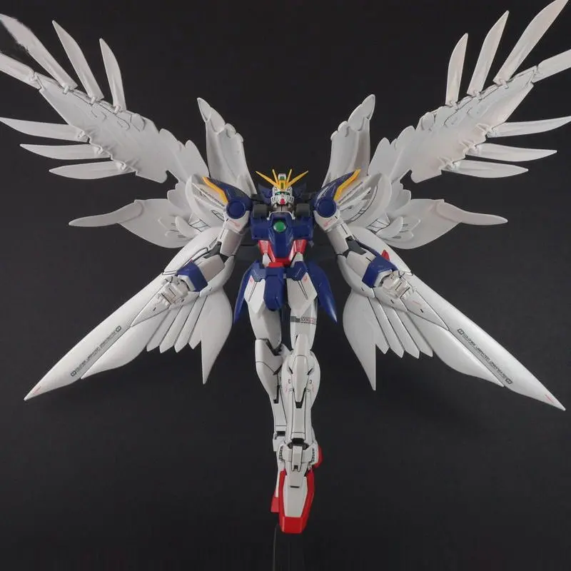 Japaness Original Gundam Mg 1/100 Xxxg-00W0 Wing Gundam Zero Endless Waltz Gundam Ninjar Seed Mobile Suit Kids Toys 1
