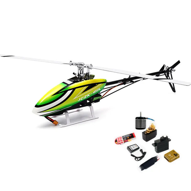 Jczk 450L Dfc 6Ch 3D Flying Flybarless Rc Helicopter Super Combo 1