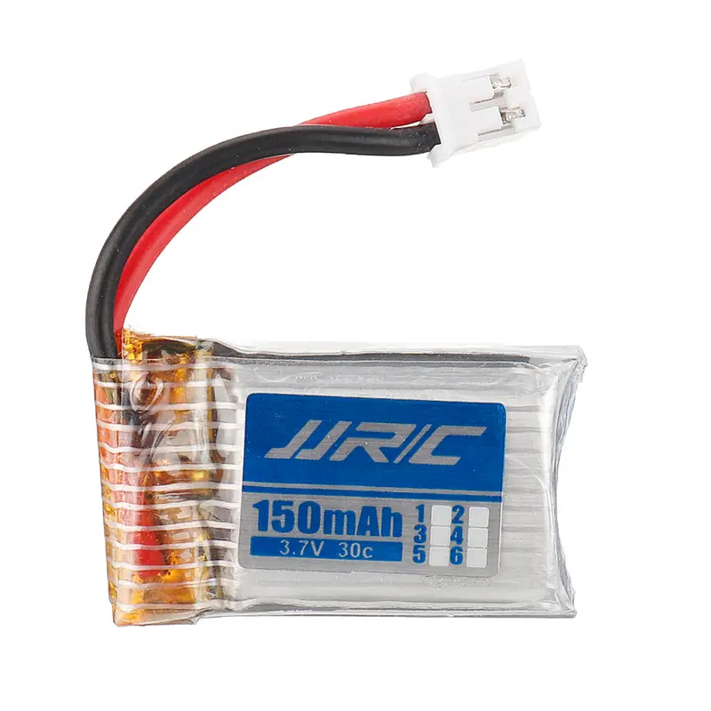 Jjrc 3.7V 150Mah 30C Ph2.0 Plug Li-Ion Battery For H36f Terzetto 1/20 Rc Vehicle Flying Drone Boat 1