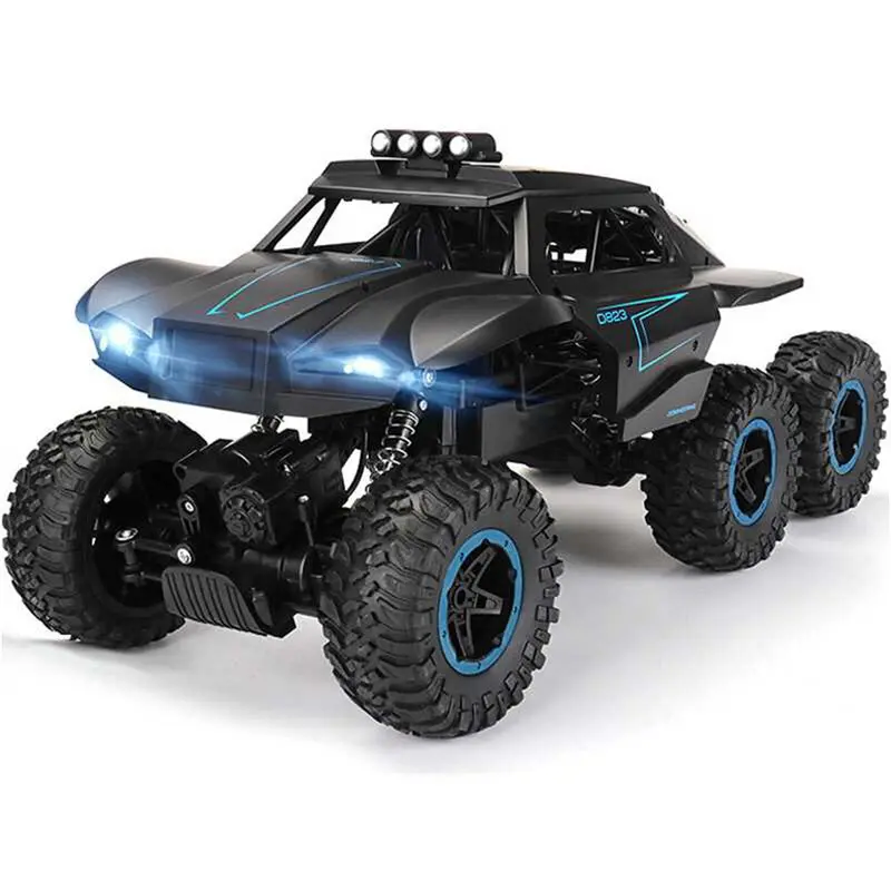 Jjrc D823 1/12 2.4G 6Wd Rc Car Off-Road Climbing Truck Crawler With Headlight Rtr Toys 1