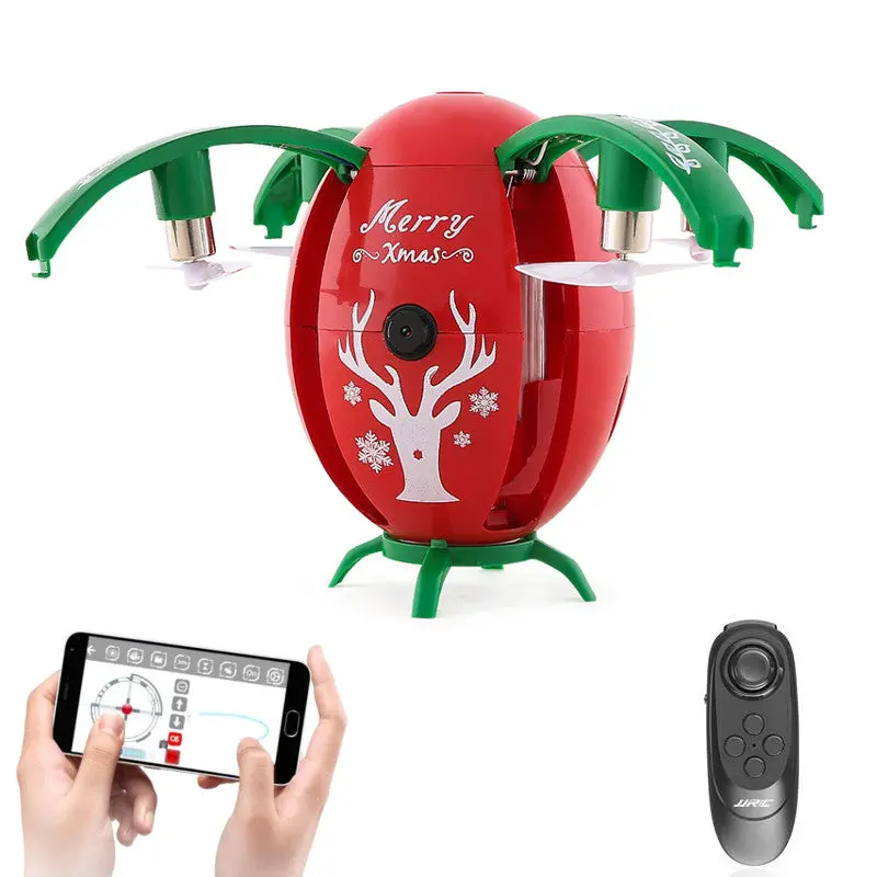 Jjrc H66 Christmas Egg Wifi Fpv Selfie Drone With Gravity Sensor Mode Altitude Hold Rc Quadcopter 1