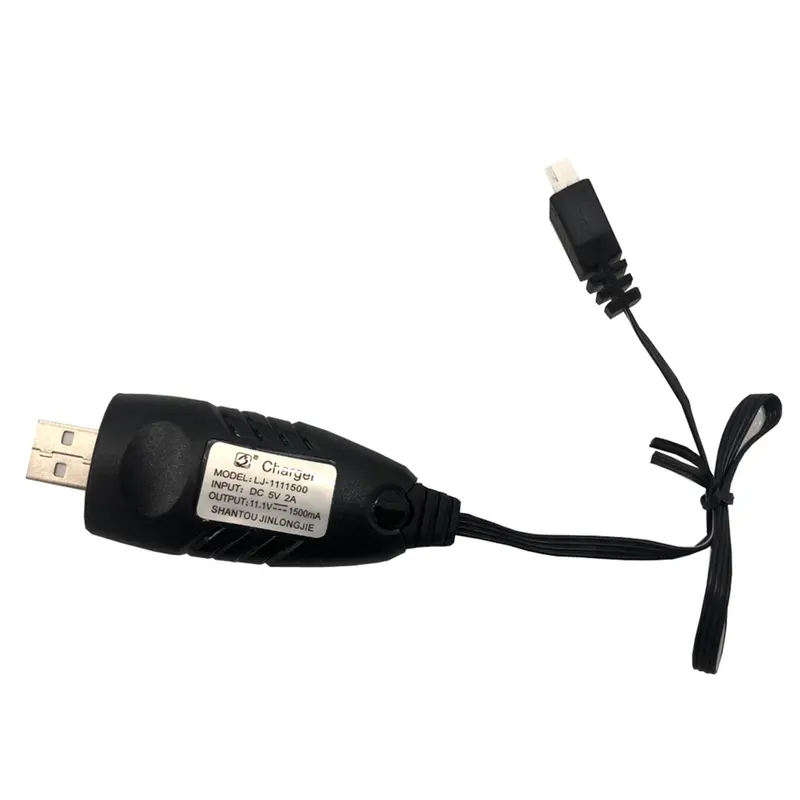 Jjrc M02 Rc Airplane Spare Part Dc5v 2A Ac11.1V 1500Mah Usb Charger 1