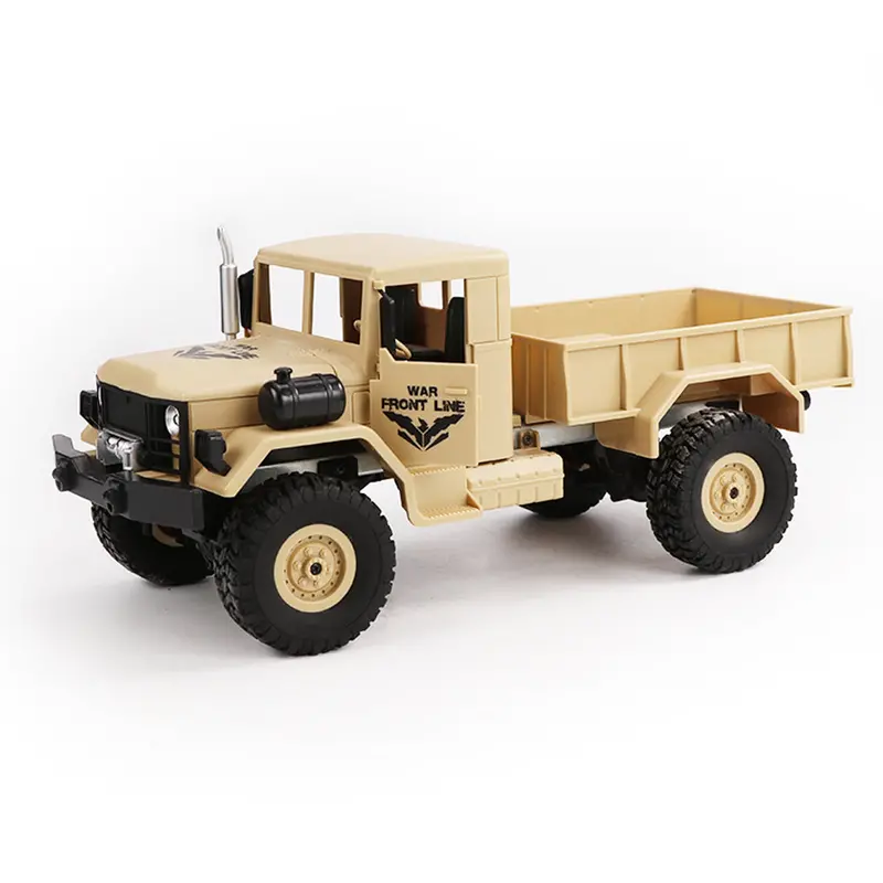Jjrc Q62 1/16 2.4G 4Wd Off-Road Military Truck Crawler Transporter Rc Car Rtr 1