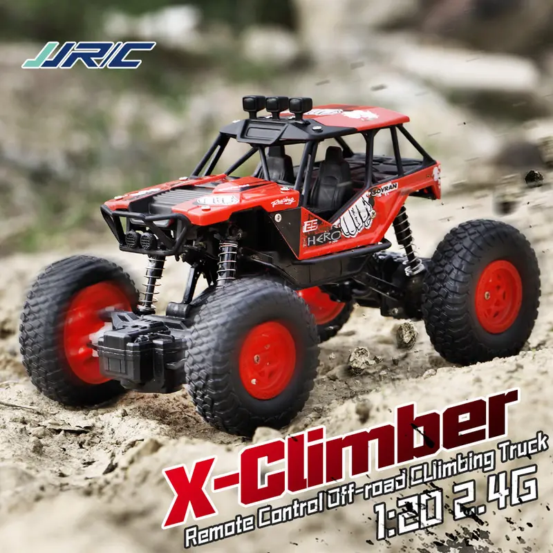 Jjrc Q66 Q67 Rc Car 4Wd 1/20 Military Racing Car Toys 2.4G Radio Remote Control Truck Crawler Off-Road Climbing Car Kid Toy 1