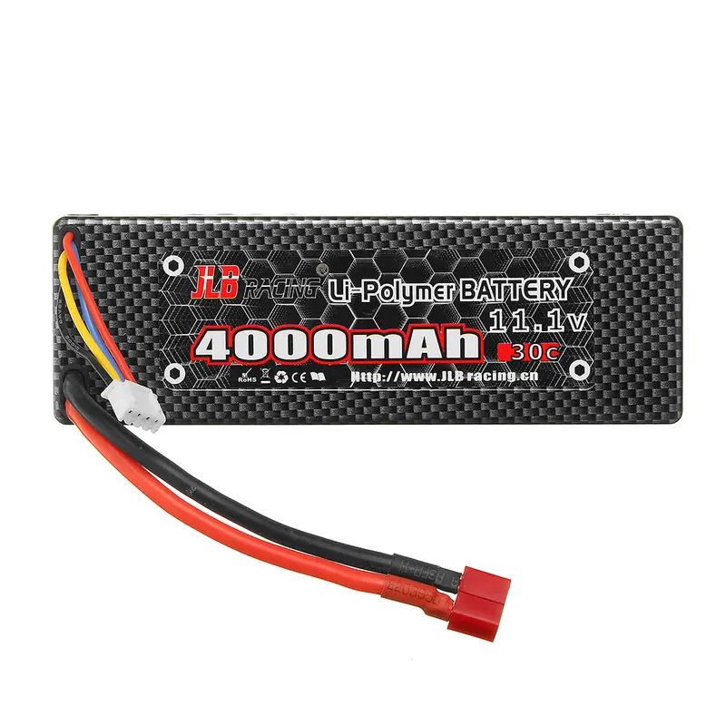 Jlb Racing 11.1V 4000Mah 30C 3S Lipo Battery T Plug For 11101 21101 31101 J3 1/10 Rc Car 1