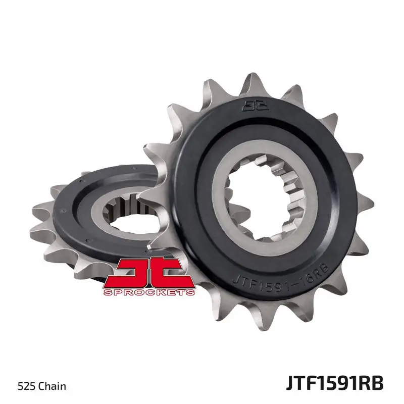 Jtf1591.16Rb Yamaha Front Sprocket (Oe Type Rubber Cushioned Front Sprocket) 1