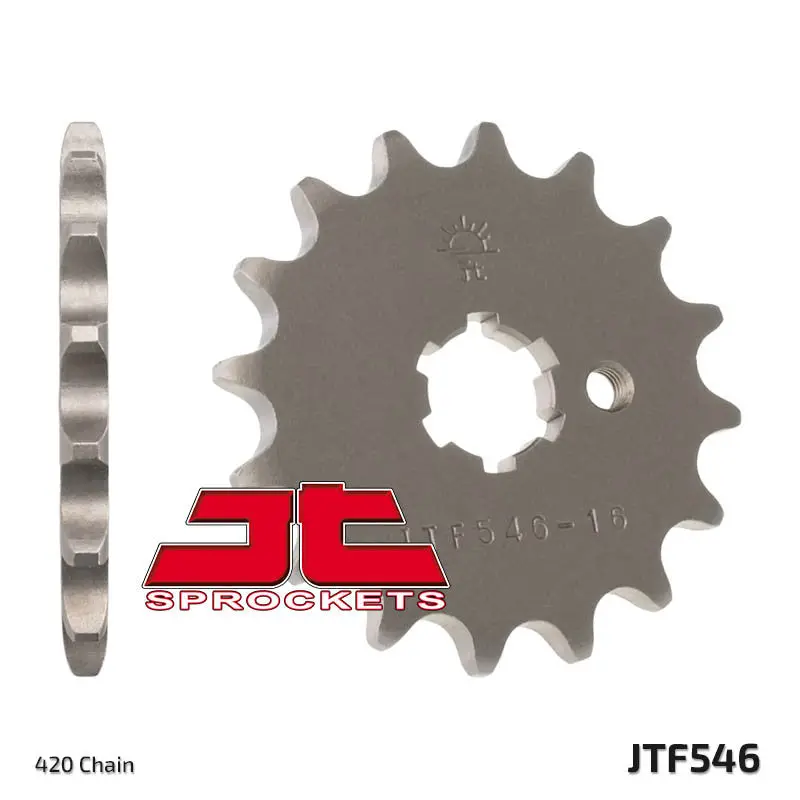 Jtf546.14 Kaw Kx80, Kx85, Kx100, Yam Tt-R90, Rt100, Tt-R110, Lb50, Dt100, Dt100  Front Sprocket 1