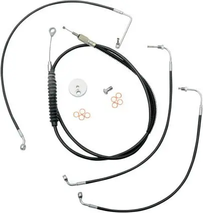 Juego De Cables Frenos Para Manillar Para Harley Electra Glide 2014 1