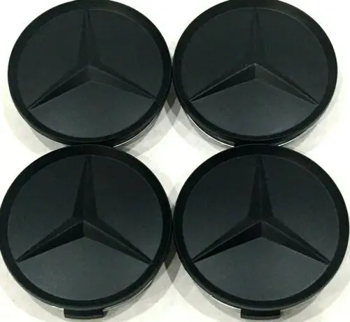 Juego De Centro De Rines De 75 Mm Para Mercedes Benz 1