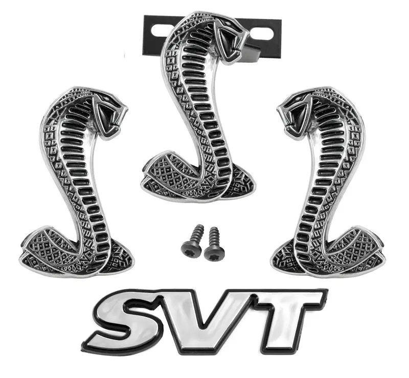 Juego De Emblemas Mustang O Cobra 1994-2004 1