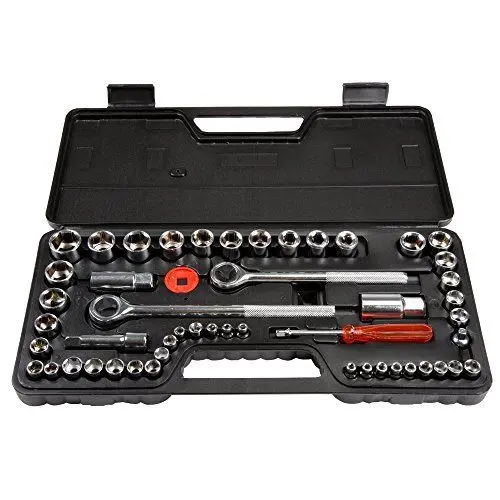 Juegos De Llaves De Taller Mecánico  Stalwart 75-Ht3013 Sae Y Métricas 1