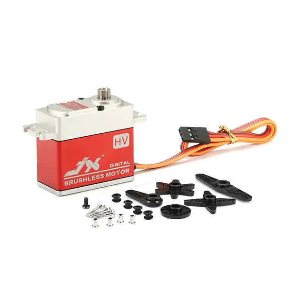 Jx Bls-Hv7032mg 30Kg Large Torque High Voltage Brushless Digital Servo 1