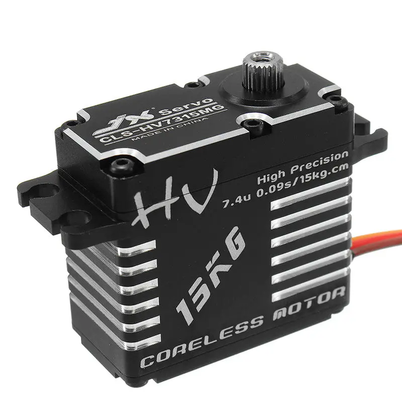 Jx Cls-Hv7315mg 15Kg Hv High Precision Steel Gear Digital Coreless Servo 1