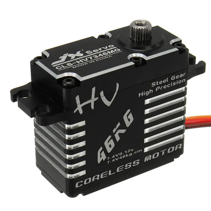 Jx Cls-Hv7346mg 46Kg Hv High Precision Steel Gear Digital Coreless Servo 1