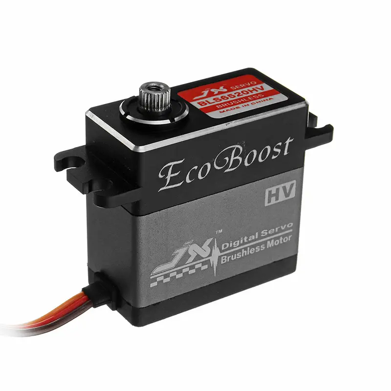 Jx Ecoboost Bls6520hv 19Kg Large Torque 180 Degree Metal Gear High Voltage Brushless Digital Servo 1
