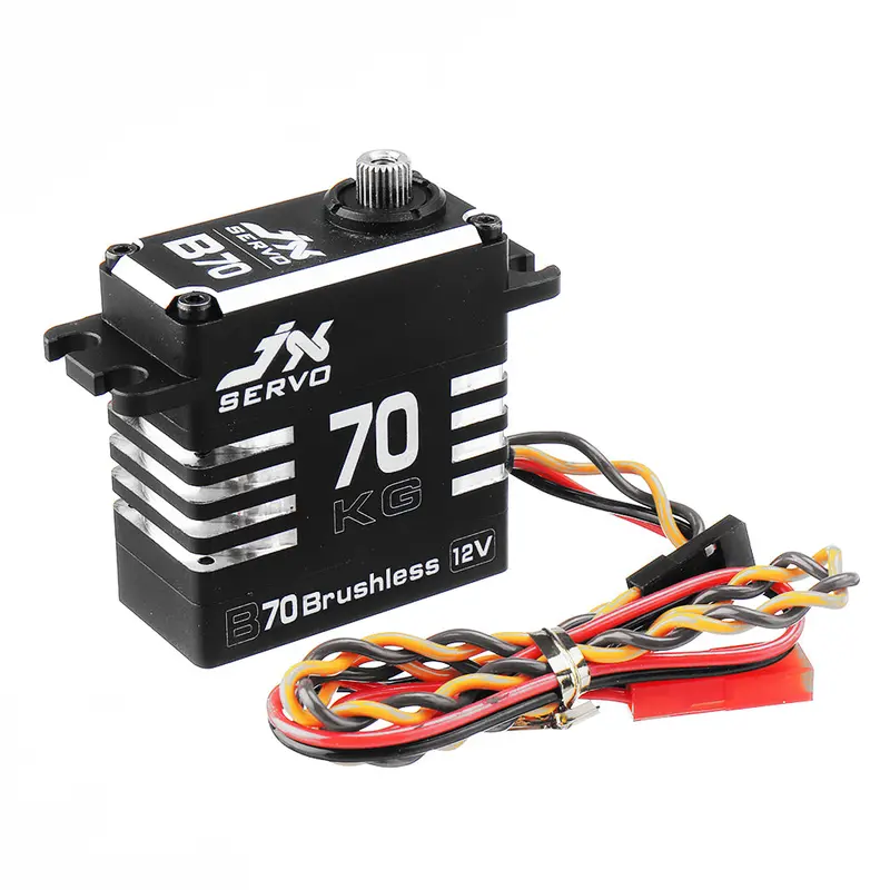 Jx Servo B70 Hv 12V 72Kg 180° Brushless Large Torque Metal Gear Digital Servo For Rc Helicopter Car Truck 1