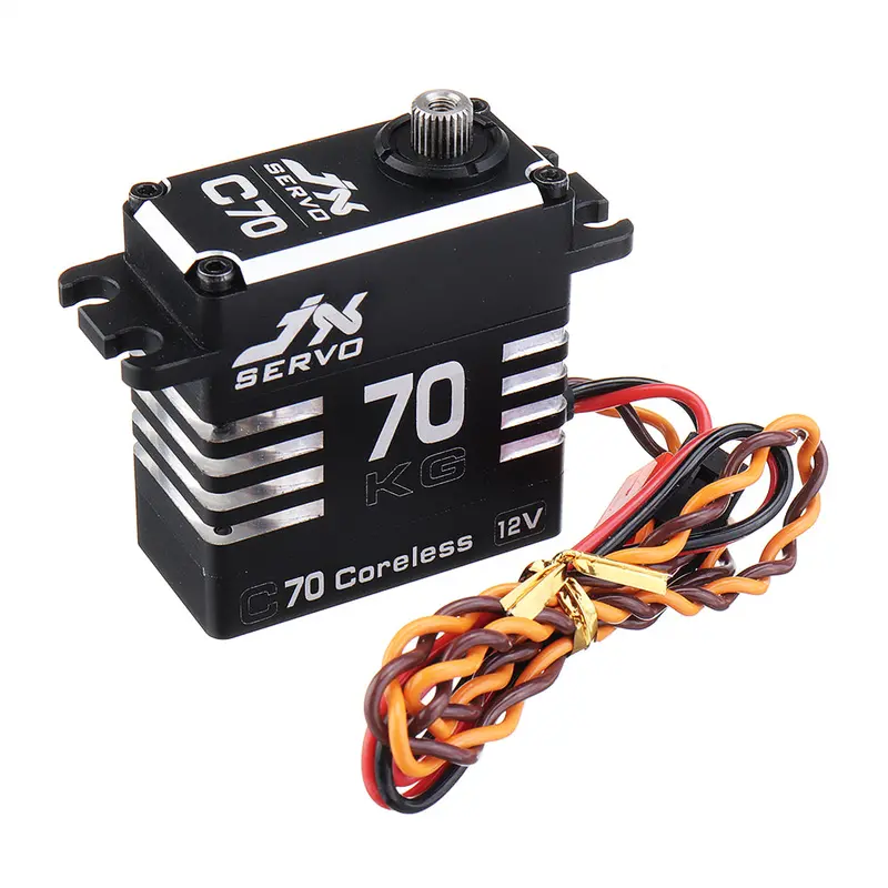 Jx Servo C70 Hv 12V 72Kg 180° Coreless Large Torque Metal Gear Digital Servo For Rc Cars Trucks Helicopters 1