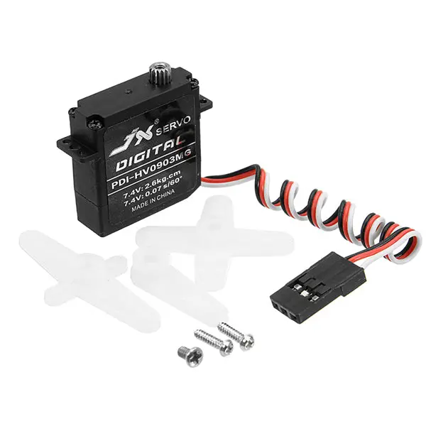 Jx Servo Pdi-Hv0903mg 9.4G High Torque Digital Standard Servo For Rc Model 2Pcs 1