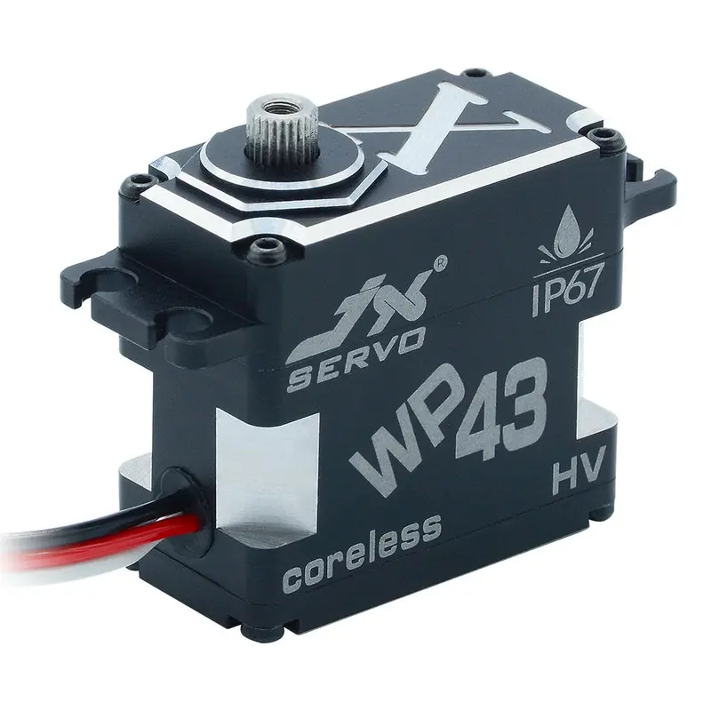 Jx Servo Wp43 Hv 43Kg Coreless Waterproof Ip67 Metal Gear Digital Servo For Rc Car Airplane Helicopter 1
