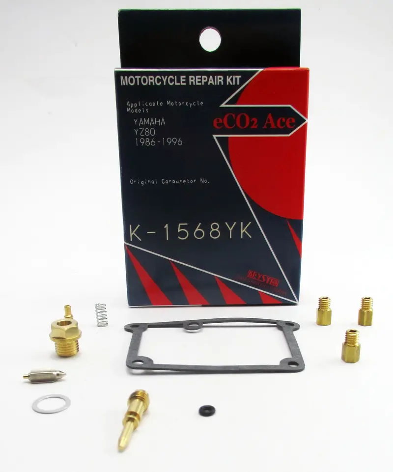 K-1568Yk  Yamaha Yz80  1986-1996 Carb Repair Kit 1