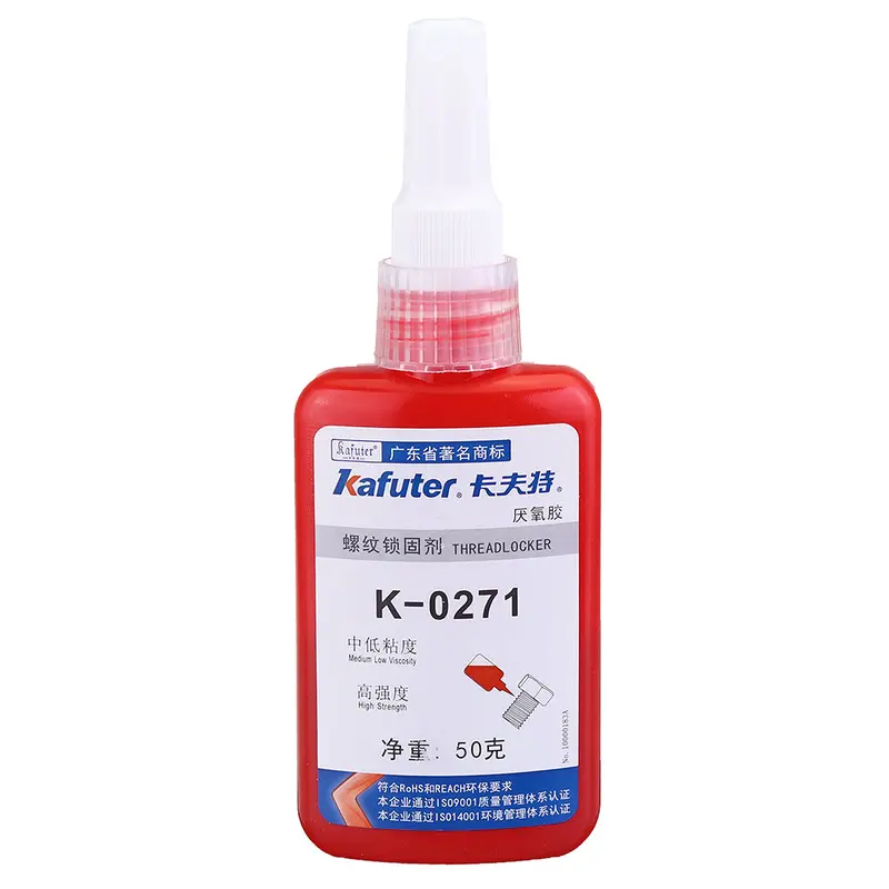 Kafuter K-0271 Screw Glue Thread Locking Anaerobic Adhesive Medium Threadlocker 1
