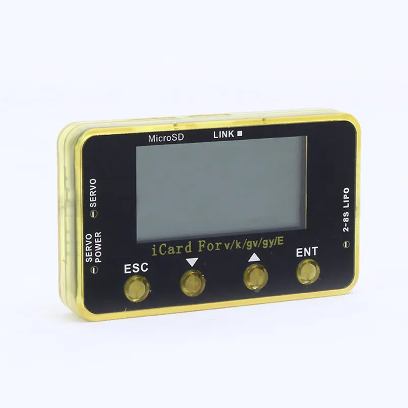 Kbar K-Bar K8 V2 V-Bar Helicopter 3-Axis Gyro Fbl Icard Setting Card Box 1