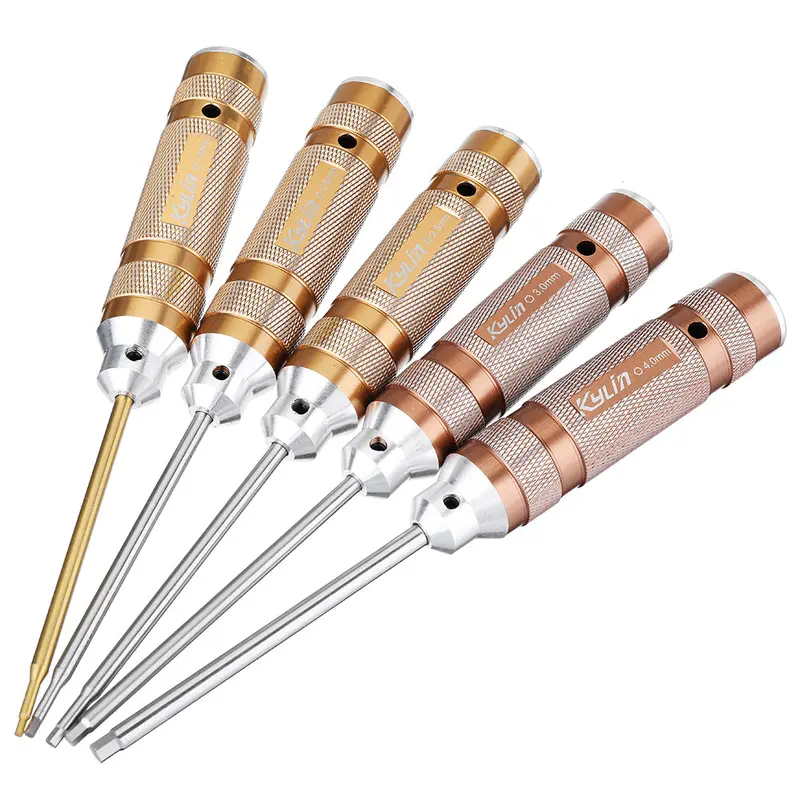 Kds Kylin 1.5/2.0/2.5/3.0/4.0Mm*100Mm Hex Screwdriver Repairing Tool For Rc Models 2